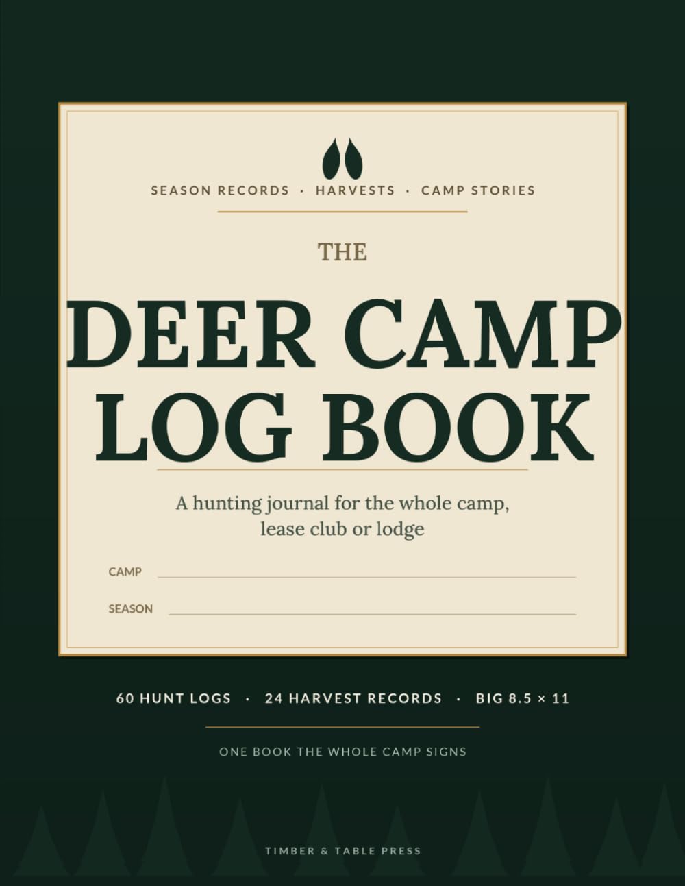 capítulo por capítulo baixar The Deer Camp Log Book: Season Records, Stand Assignments, Harvest Records and Camp Stories — A Hunting Journal for the Whole Camp, Lease Club or Lodge