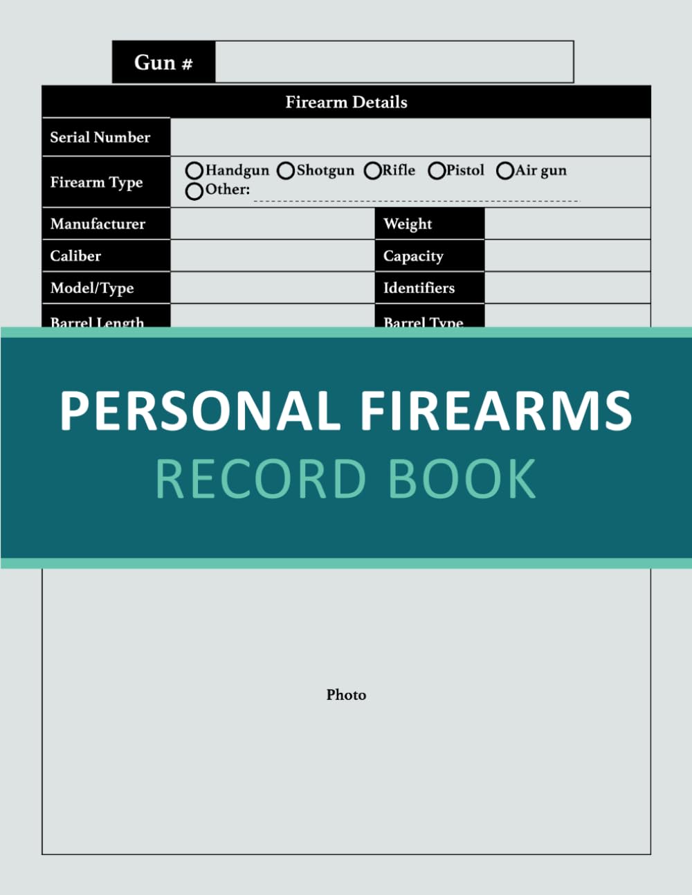 Personal Firearms Record Book: Gun Owners Enthusiasts-Firearms Log Book To Record Your Personal Gun Collection Information, Acquisitions, Dispositions, Repairs, Alterations, and Details of Firearms. baixar livro de graça