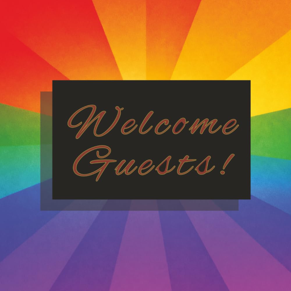 capítulo por capítulo baixar Welcome Guests: Rainbow Themed Welcome Guest Book • Color Changing Pages • Fun Design • Perfect for Weddings, Birthdays, Business Events, and More