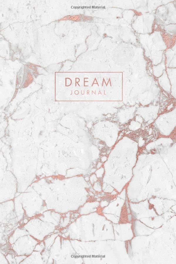 Dream Journal: Elegant Rose Gold Vein Marble | Inspirational Quote - Journal, Notebook, Diary, Composition Book (6 x 9 inches) - 120 Lines Pages baixar livro de graça