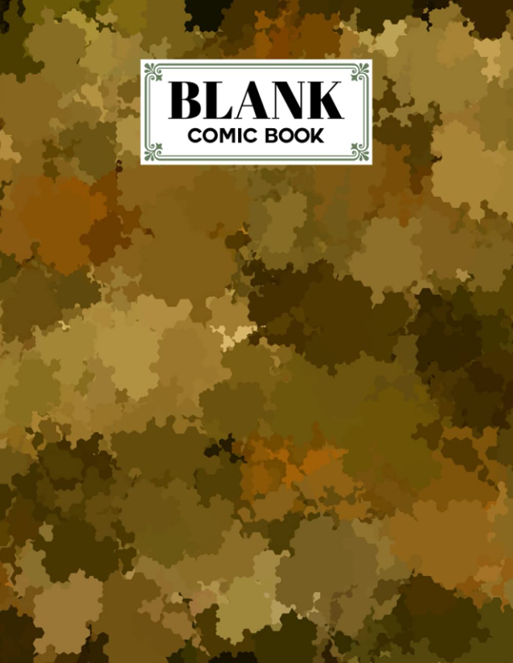 capítulo por capítulo baixar Blank Comic Book: Camo Print Cover, Draw Your Own Comics - 120 Pages of Fun and Unique Templates - A Large 8.5" x 11" Notebook by Hans-Peter Lemke