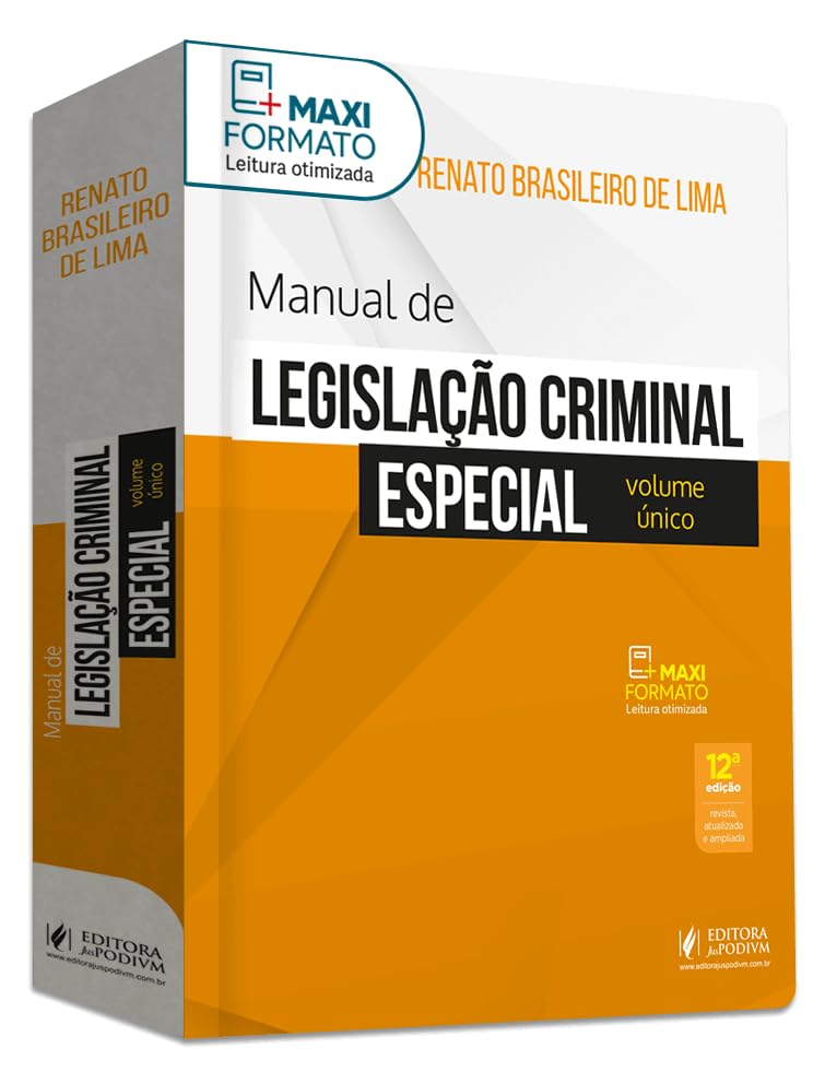 capítulo por capítulo baixar Manual de Legislação Criminal Especial - Volume único
