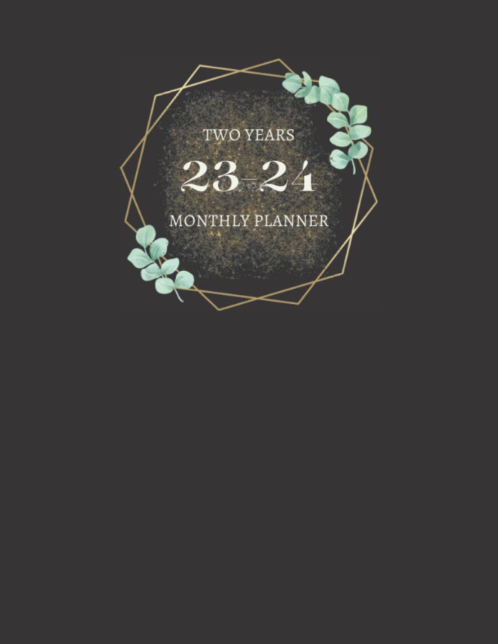 2023-2024 Monthly Planner: Large Two Year Planner with Black Cover Jan 2023 - Dec 2024 8.5" x 11" baixar o livro de graça