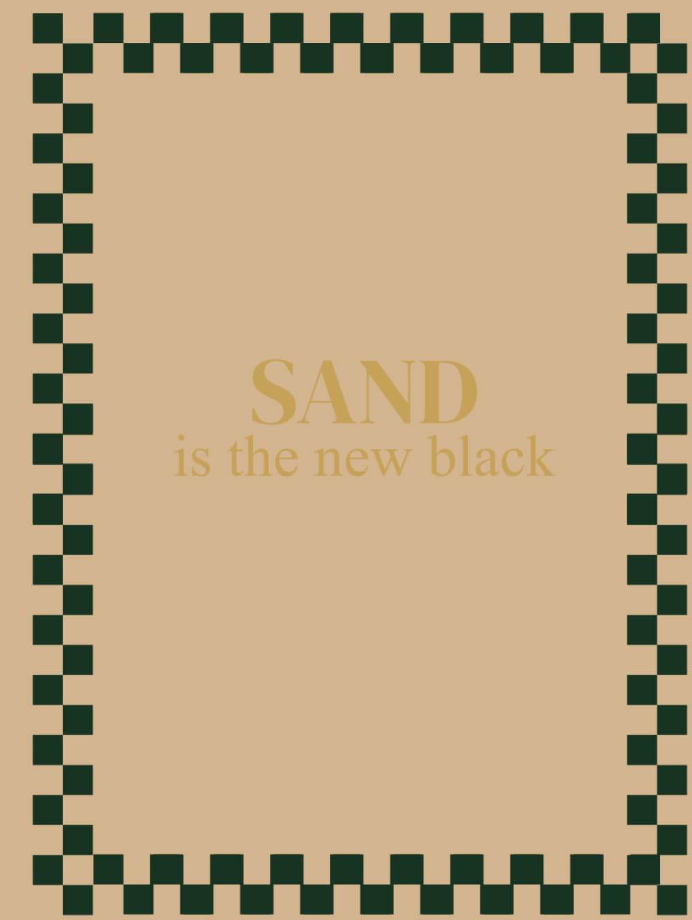 SAND is the new black: XXL Large Format (250 Blank Pages), Matte Hardcover Edition, "Color Is The New Black" Collection N°05 baixar o livro de graça