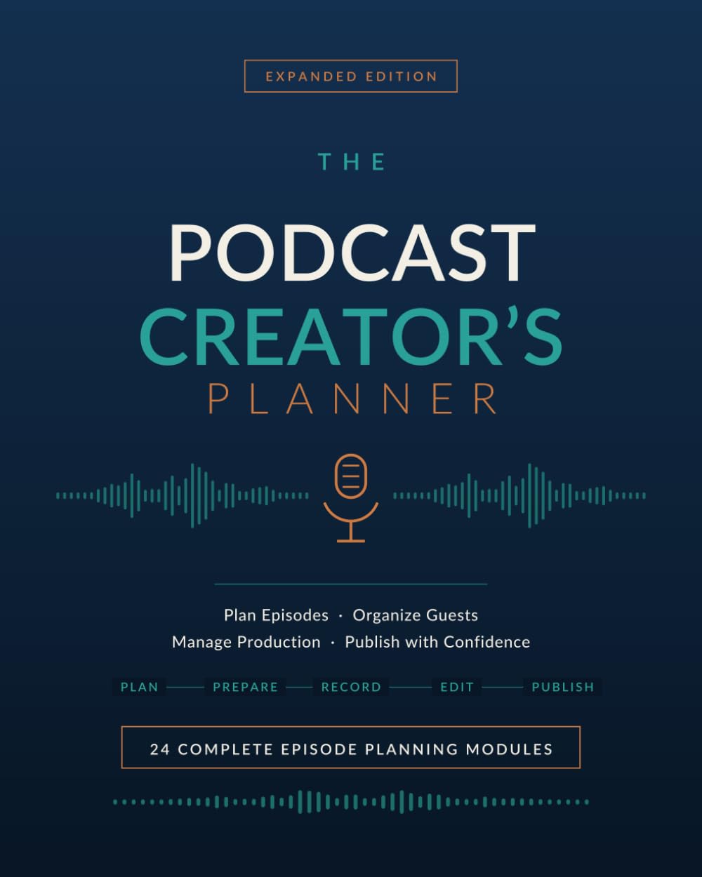 The Podcast Creator's Planner: Plan Episodes, Organize Guests, Manage Production, Publish with Confidence — 24 Episode Planning Modules for Solo, Interview, and Video Podcasters baixar livro de graça