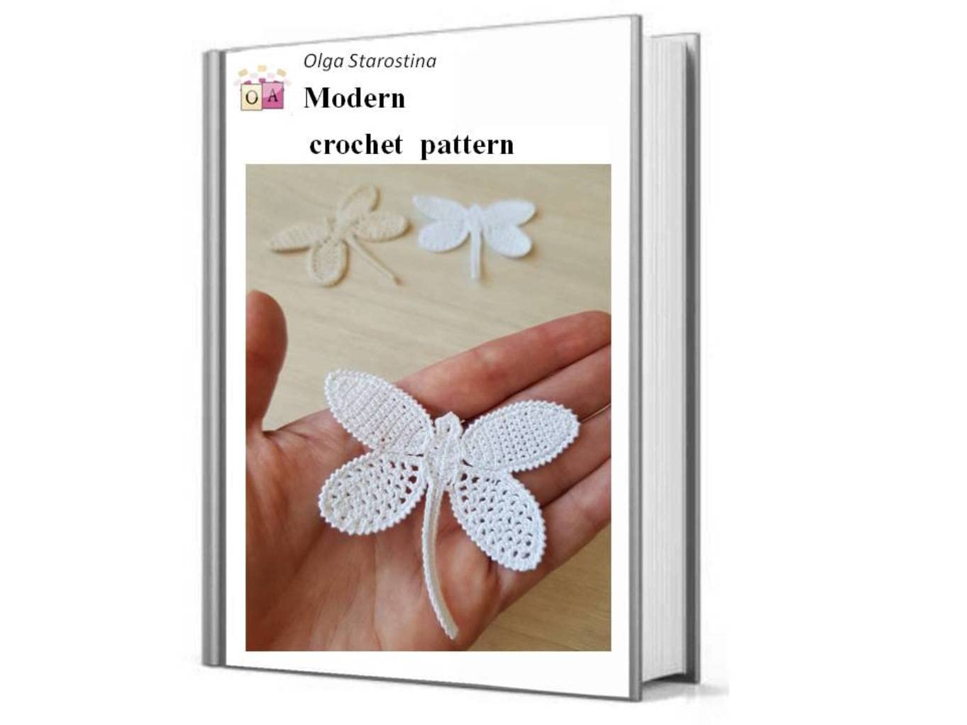 Pattern crochet dragonfly (Modern Irish Crochet Lace Pattern) (English Edition) baixar livro de graça