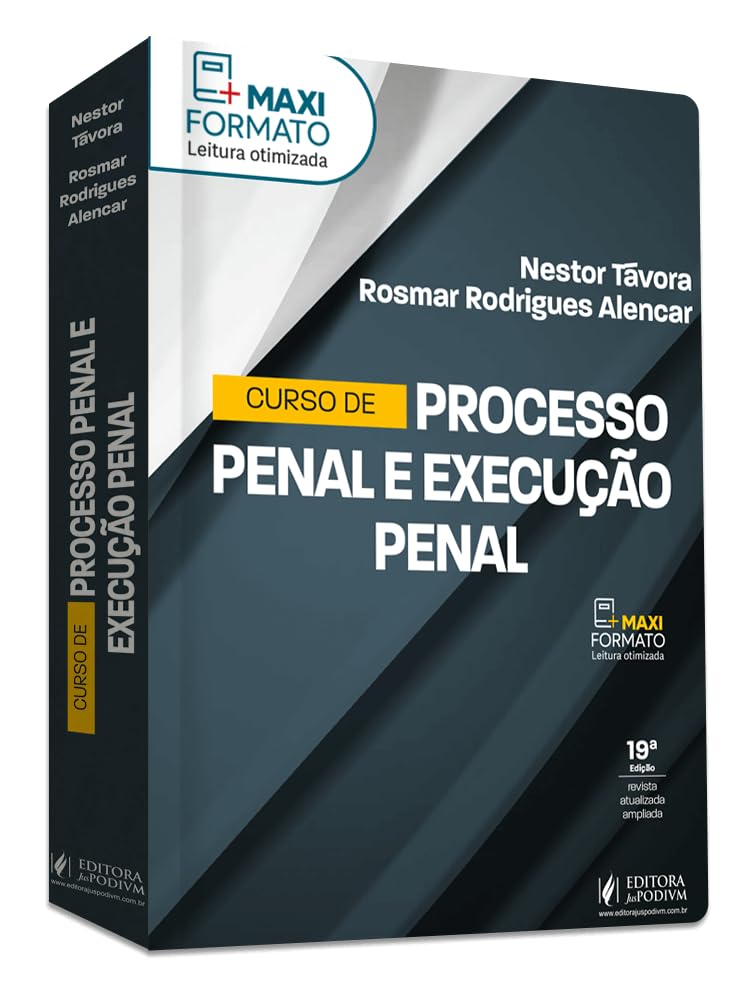 ler totalmente Curso de Processo Penal e Execução Penal