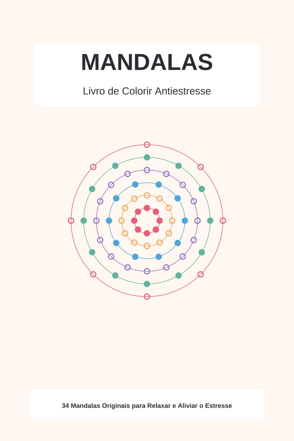 capítulo por capítulo baixar Mandalas: Livro de Colorir Antiestresse para Adultos: 34 Mandalas Originais para Relaxar e Aliviar o Estresse (Portuguese Edition)