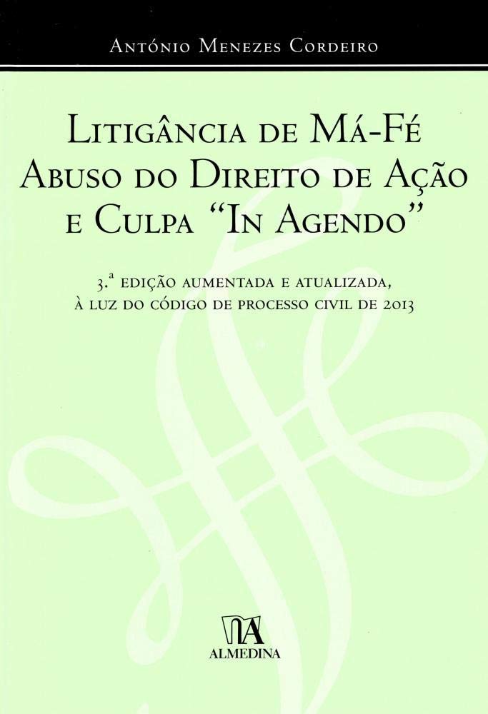 capítulo por capítulo baixar Litigância de Má-fé, Abuso do Direito de Ação e Culpa "in Agendo"