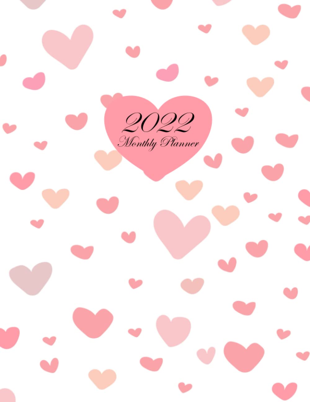 capítulo por capítulo baixar 2022 Monthly Planner: Large One Year Planner with Pink Cover Jan 2022 - Dec 2022 8.5" x 11"