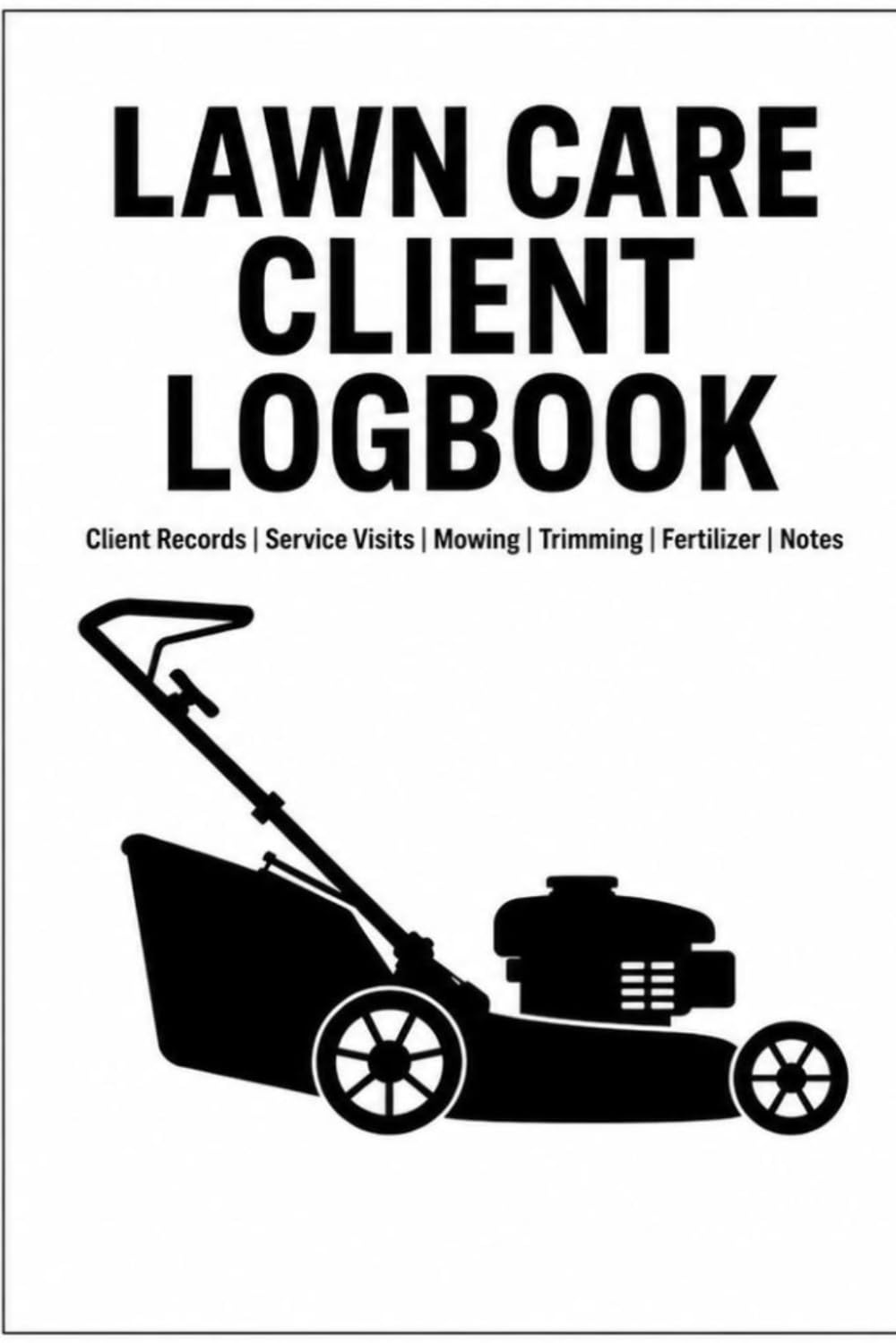 ler totalmente Lawn Care Client Logbook: A Lawn Service Journal to Track Clients, Properties, Mowing Schedules, Treatments, Payments, Equipment Notes, and Job History