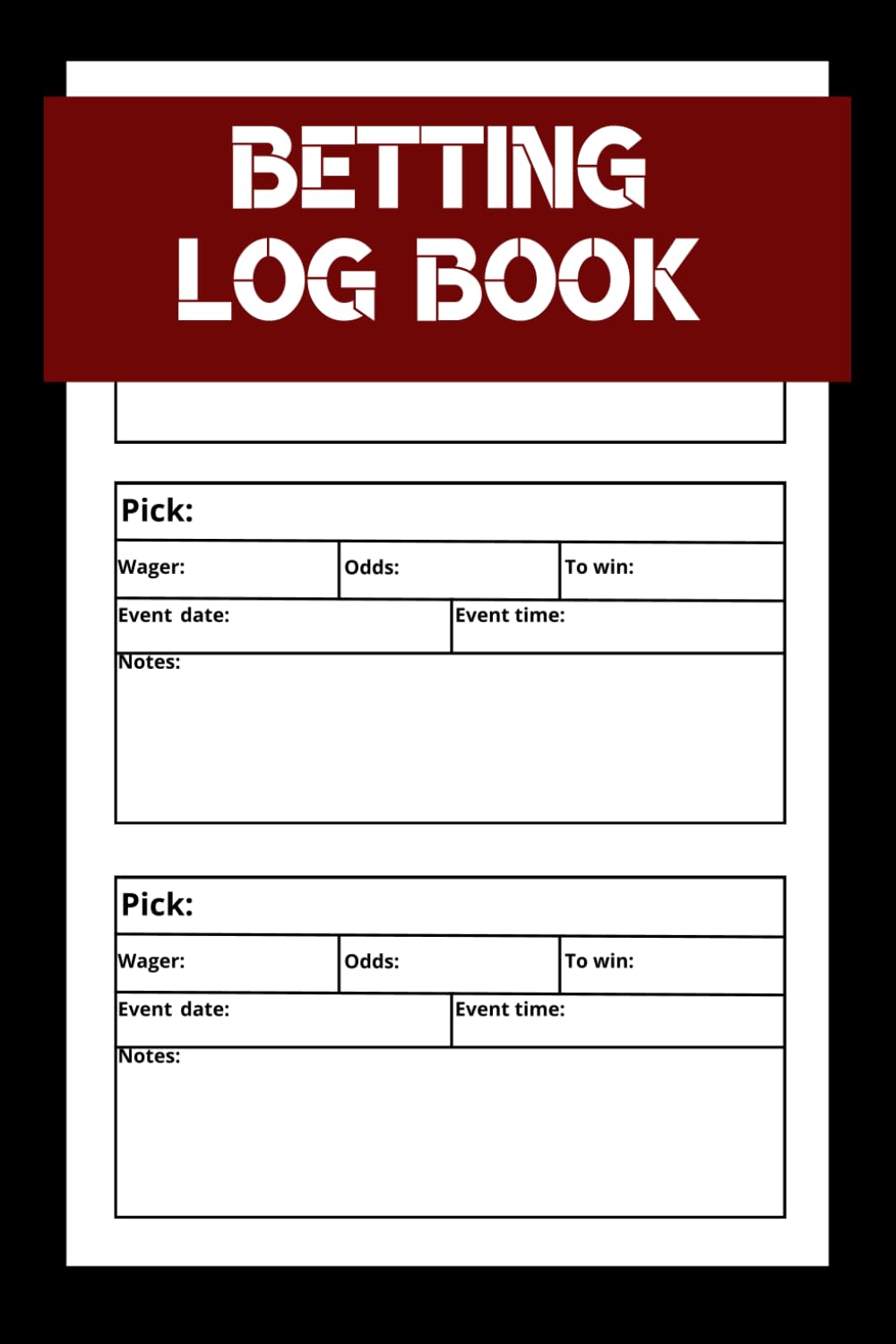 Betting Log Book: From Odds to Outcomes: Master Your Bets with this Notebook baixar livro de graça