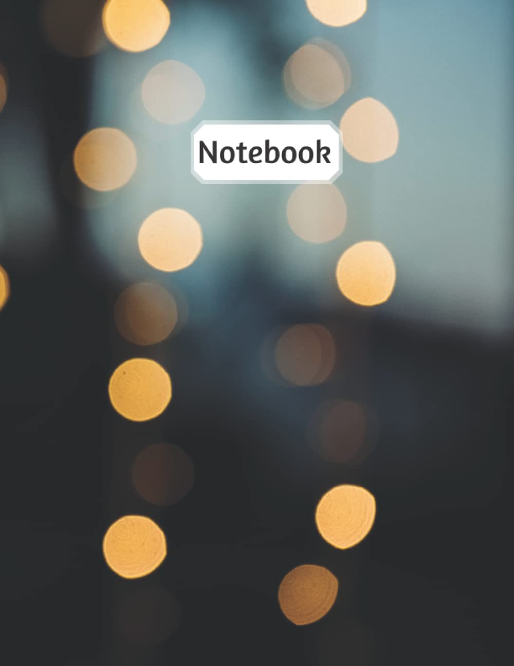 Notebook: Urban Flare Light Spots Notebook 8.5 x 11 inch baixar o livro de graça
