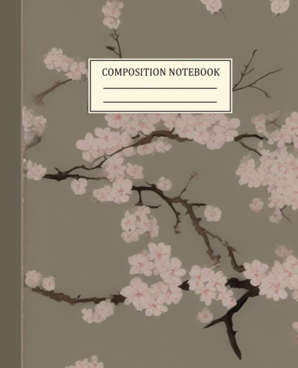 Composition Notebook College Ruled: Vintage Illustration | Flowers Sakura | Cute Aesthetic Journal For Girls, Teens, Women | Wide Lined baixar livro de graça