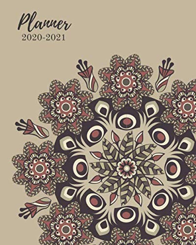 ler totalmente 2020-2021 Daily Planner Antique Mandala Academic Planner: Beautiful Mandala in Day Planner Muted Shades for the 2020-2021 School Year July 2020 to December 2021 Mandala Planner