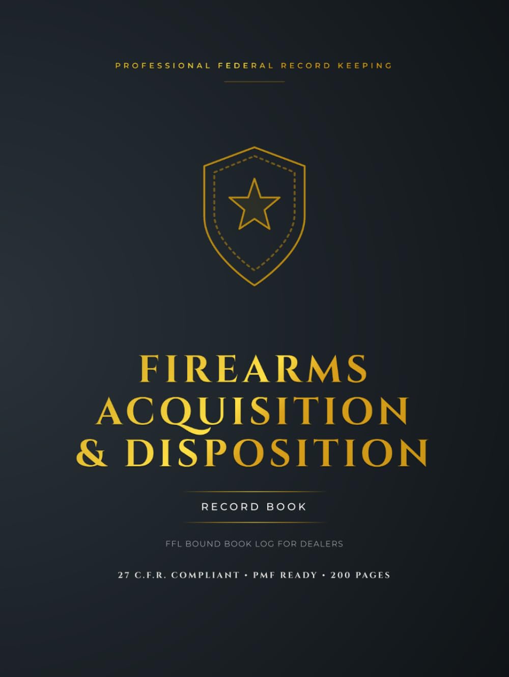FFL Acquisition and Disposition Book: 200 Pages & 1372 Record Entries – ATF Compliant Bound Gun A&D Log Ledger with Serial Number Record for Firearm Dealer and Manufacturer Tracking baixar o livro de graça