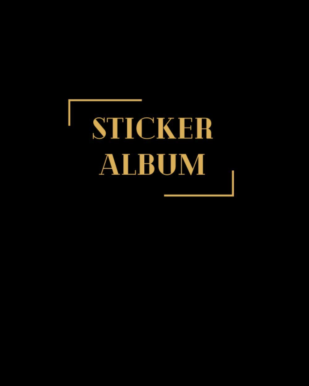 ler totalmente STICKER ALBUM: MY BLANK STICKER BOOK | Stickers Collecting Notebook for Adults | Organize Your Favorite Stickers.