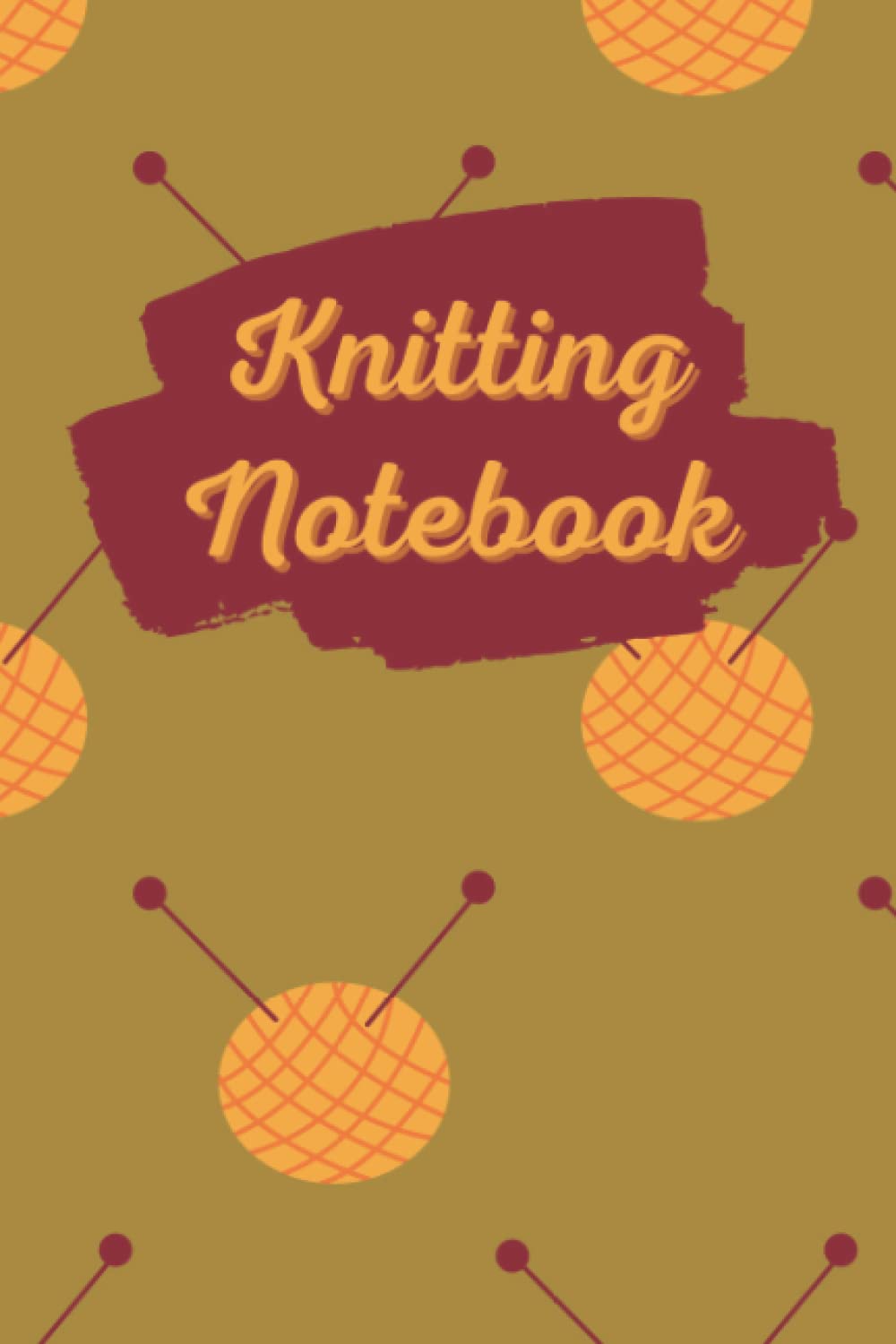 Olive Green Knitting Graph paper notebook: 6" x 9" (15.24 x 22.86 cm) 5x5 square notebook for knitting (120 pages), baixar o livro de graça