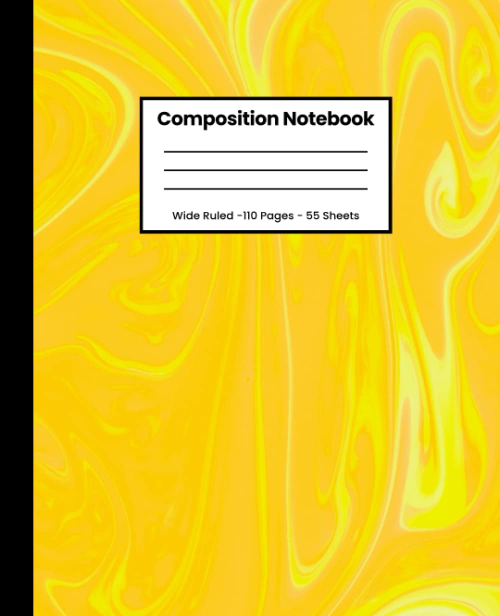 capítulo por capítulo baixar Composition Notebook Yellow Liquid Marble: Wide Ruled Notebook for School, Notebook for Kids, Teens, and Adults, 110 Pages 7.5X9.25 Inches