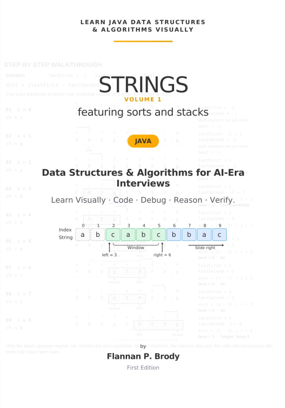 Strings - Volume 1 - Java Edition: Data Structures & Algorithms for AI-Era Interviews (Learn Java Data Structures & Algorithms Visually) baixar livro de graça