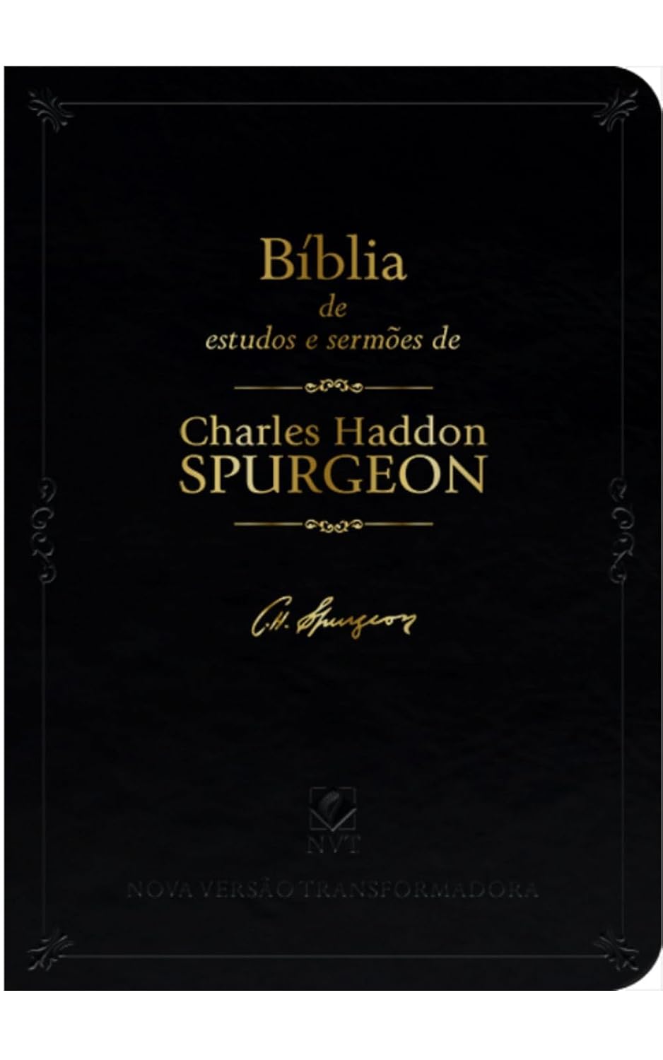 Bíblia NVT de Estudo C. H. Spurgeon, Letra Tradicional, Capa Couro ecológico Preta: Uma bíblia repleta de ferramentas para você aprender com o príncipe dos pregadores baixar livro de graça