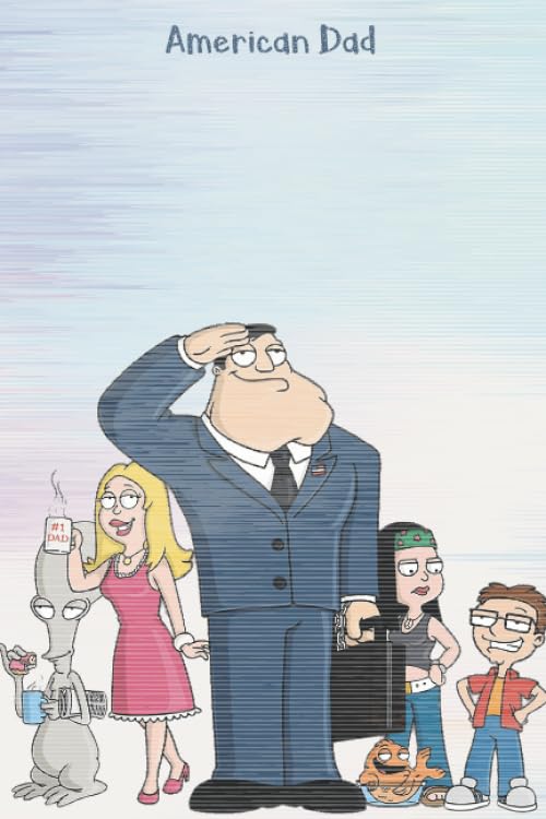 ler totalmente American Dad: Notebook/Journal/Diary for American Dad Fans 6x9 Inches 120 Lined Pages A5
