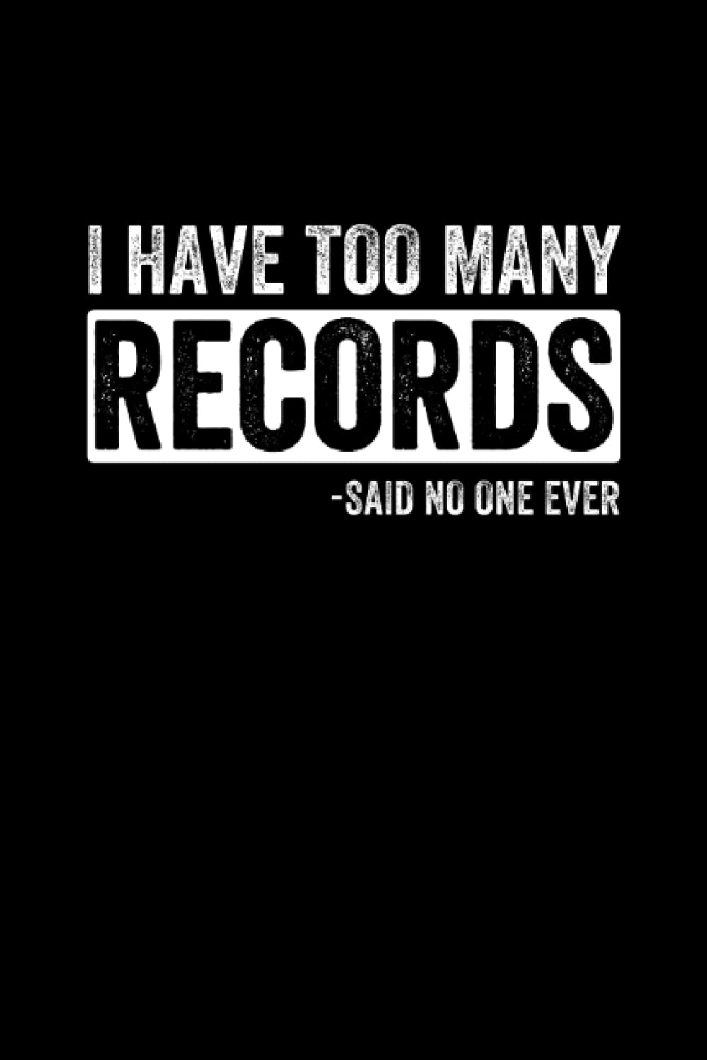 Too Many Vinyl Records Funny Journal: College Ruled Lined Paper, 120 pages, 6 x 9 baixar livro de graça