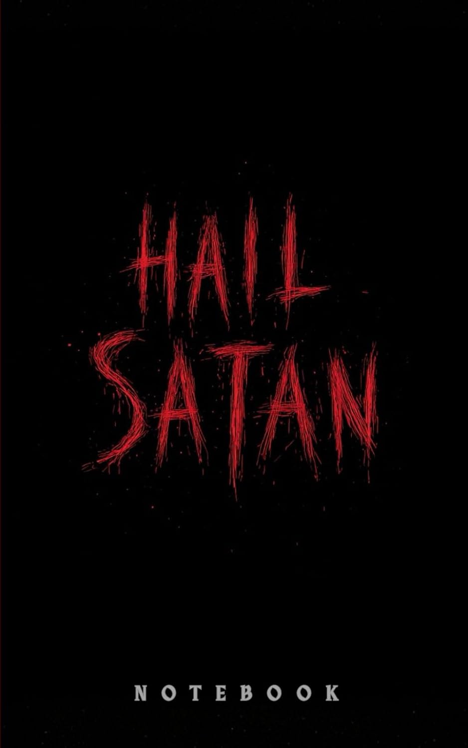 HAIL SATAN Notebook: Goth Journal Gift for Dark Aesthetic Lovers, Occult Style Writing Book for Notes, Ideas, Poetry and Everyday Use baixar o livro de graça