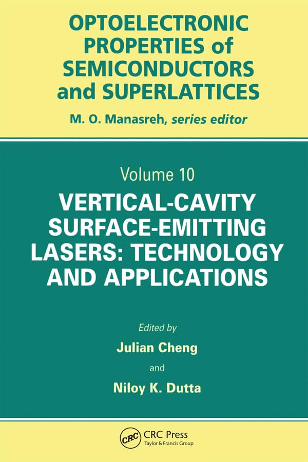ler totalmente Vertical-Cavity Surface-Emitting Lasers: Technology and Applications (Optoelectronic Properties of Semiconductors and Superlattice Book 10) (English Edition)