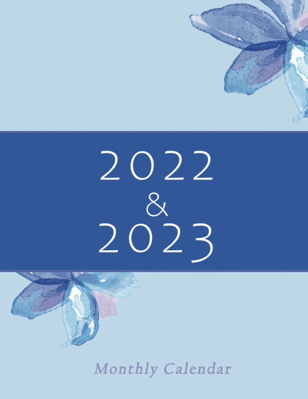 capítulo por capítulo baixar 2022 - 2023 Monthly Planner: Blue Two Year Planner Calendar Schedule Organizer - January 2022 to December 2023 - 24 Months with Habit Tracker and Inspirational Quotes