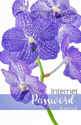 Internet Password Journal: Journal, 5.5"x8.5" size: to keep email address, log in / usernames, passwords and website names. Logbook with alphabetical index for searching: flower cover baixar o livro de graça