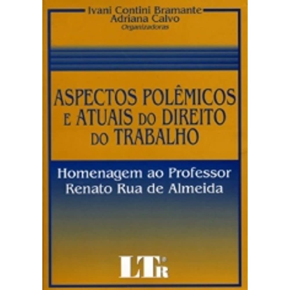 capítulo por capítulo baixar Aspectos Polêmicos Atuais Do Direito No Trabalho