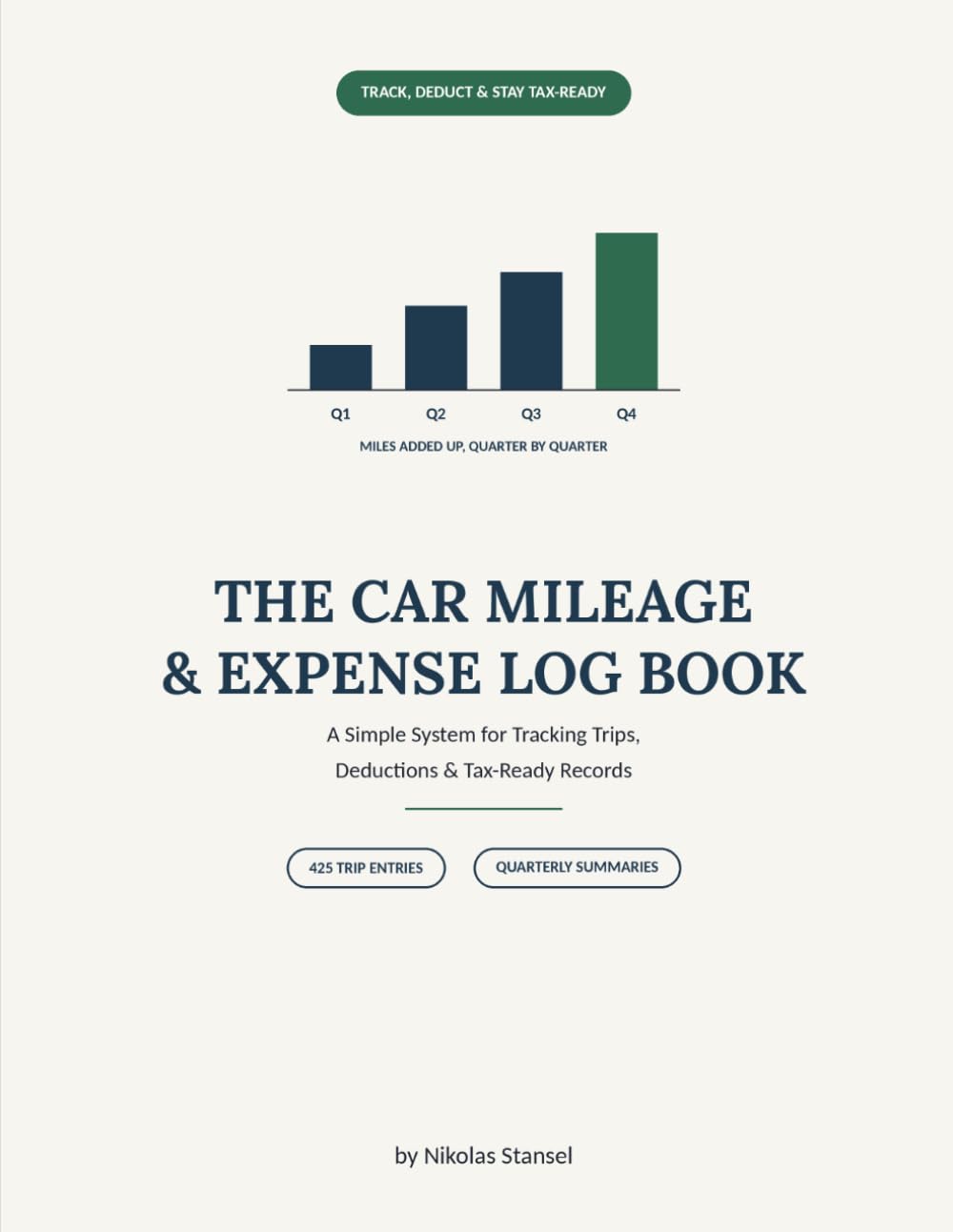 The Car Mileage & Expense Log Book: A Simple System for Tracking Trips, Deductions & Tax-Ready Records baixar livro de graça