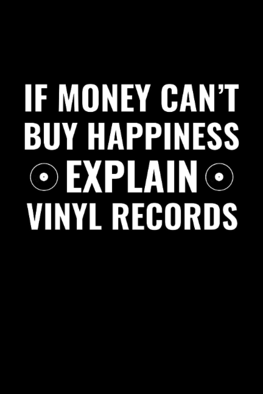 ler totalmente Happiness Vinyl Records Journal: College Ruled Lined Paper, 120 pages, 6 x 9