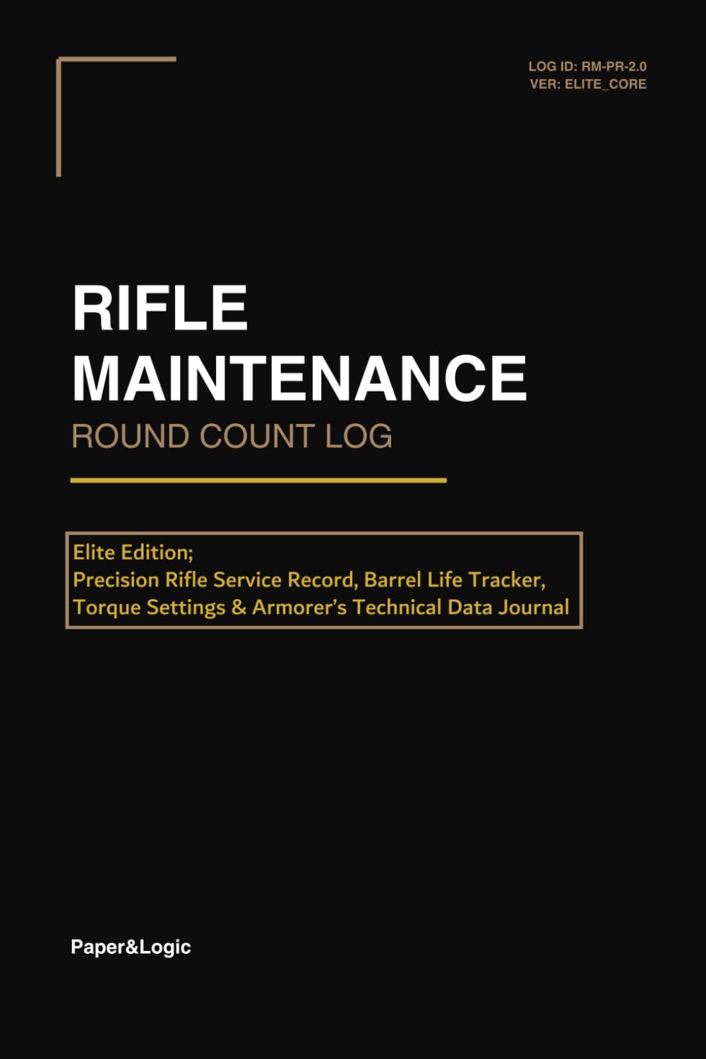 capítulo por capítulo baixar Rifle Maintenance & Round Count Logbook: Precision Rifle Service Record, Barrel Life Tracker, Torque Settings & Armorer’s Technical Data Journal