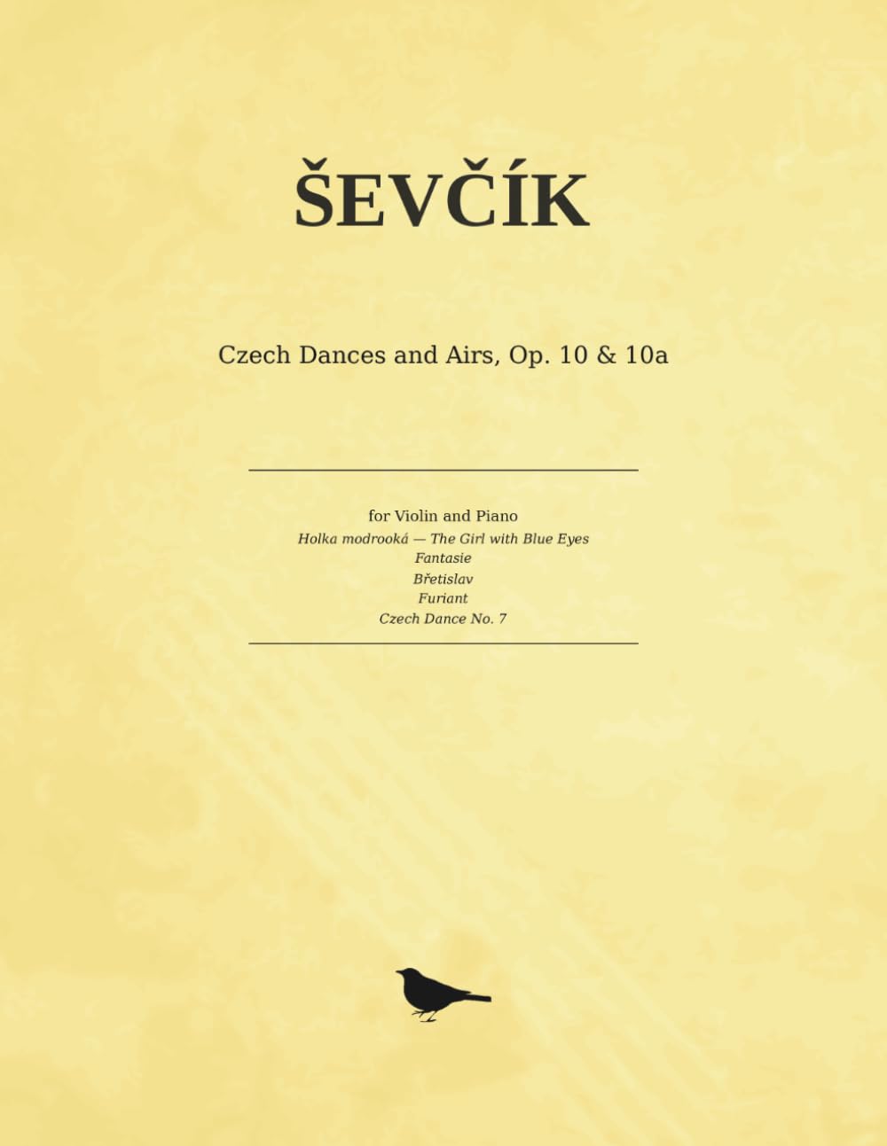 Ševčík Czech Dances and Airs, Op. 10 & 10a: Five Pieces for Violin and Piano baixar o livro de graça