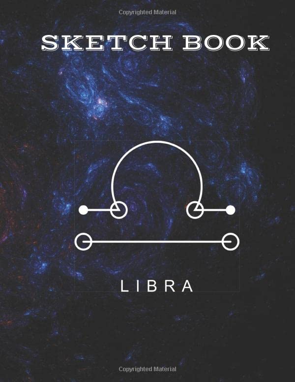 ler totalmente Sketch Book Libra: Large Book for Sketching, Drawing, Painting, Writing, Doodling, Brainstorming, 120 Pages, 8.5 x 11 size
