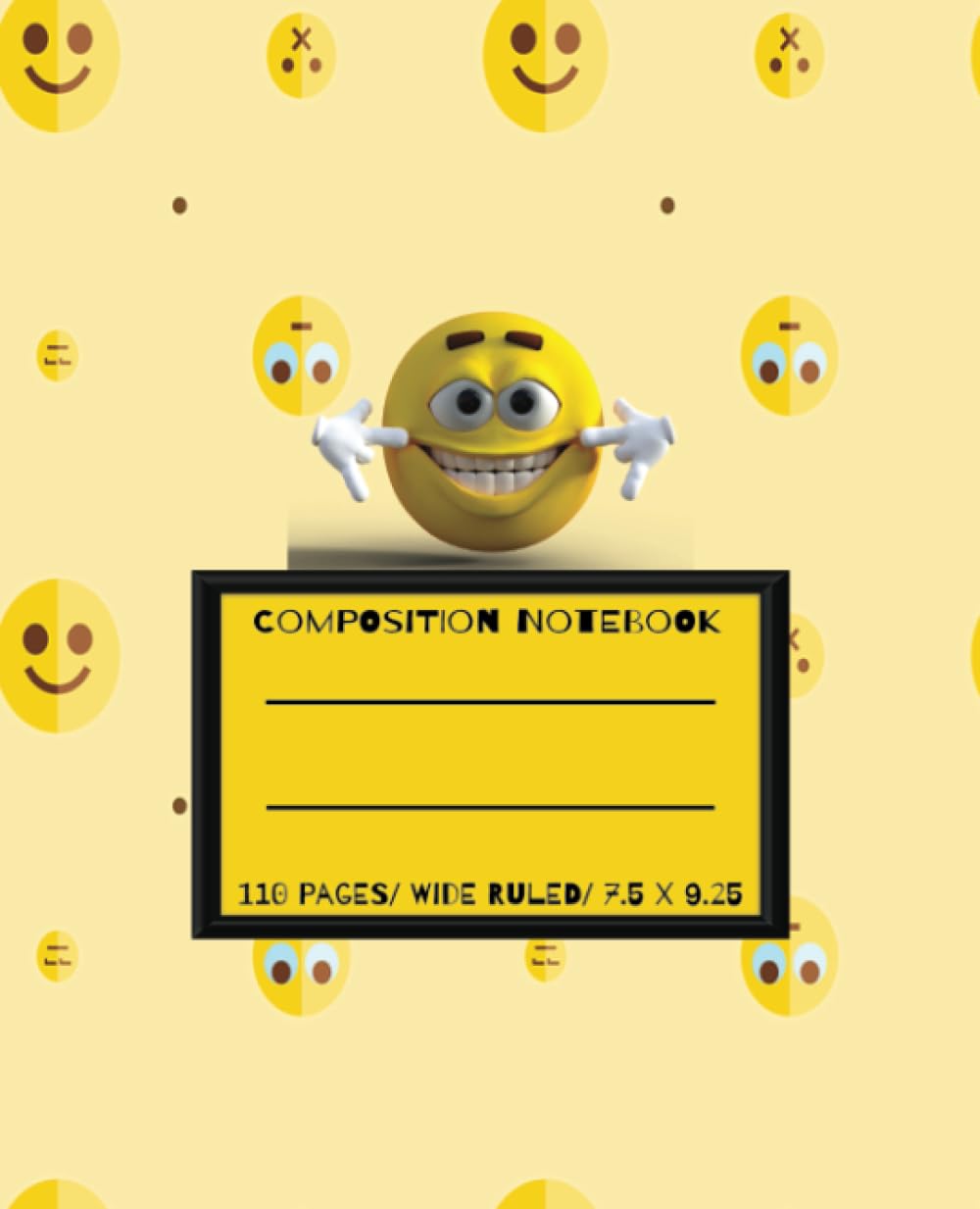 capítulo por capítulo baixar Yellow Composition Notebooks| Kids Journal Smiley Faces| 7.5 X 9.25| Wide Ruled Lined 110 Pages| Back To School Supplies For Teens, Girls, Boys,... Sketching| Notes| Arts and Crafts| College