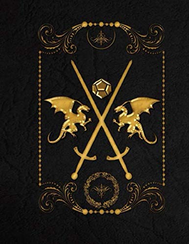 RPG Player Notebook: mixed paper college ruled journal, graph paper, hex, dice baixar o livro de graça