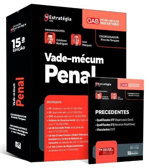 Vade-mécum penal - 2ª fase da OAB – Exame 46