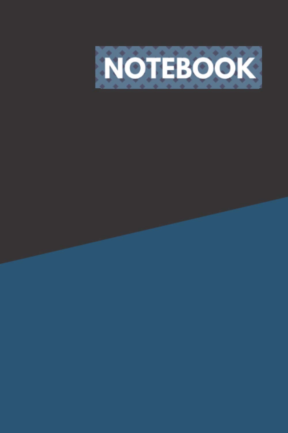 ler totalmente Notebook: Lined Notebook Journal - Black and blue Notebook - 120 Pages College Ruled paper, perfect... 6 x 9 inche 120 Pages, Lined Notebook Journal