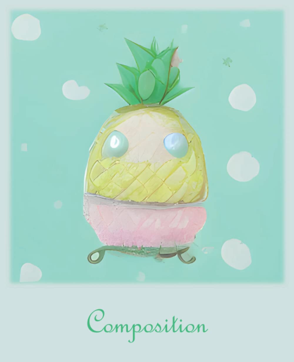 ler totalmente Composition: Composition Notebook, Wide Ruled Composition Notebook, 120 Pages, Lined Paper, 7.5 X 9.25", Pineapple (Composition Notebooks)