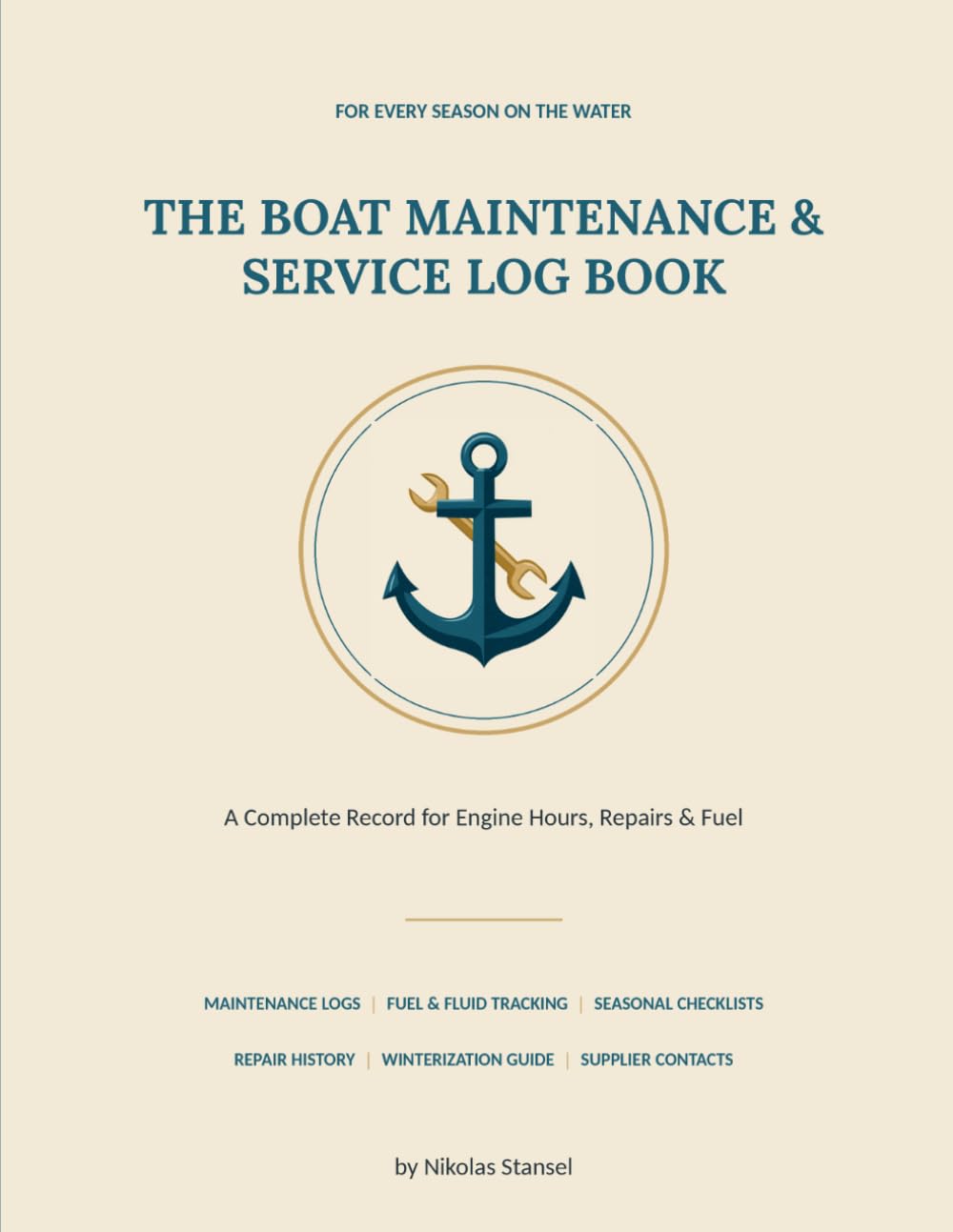 capítulo por capítulo baixar The Boat Maintenance & Service Log Book: A Complete Record for Engine Hours, Repairs & Fuel