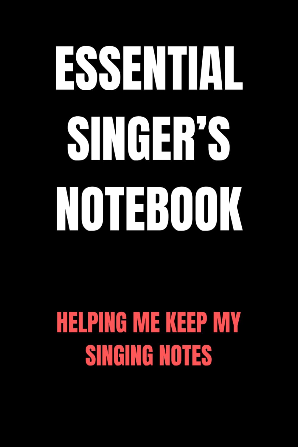 capítulo por capítulo baixar Essential Singer’s Notebook