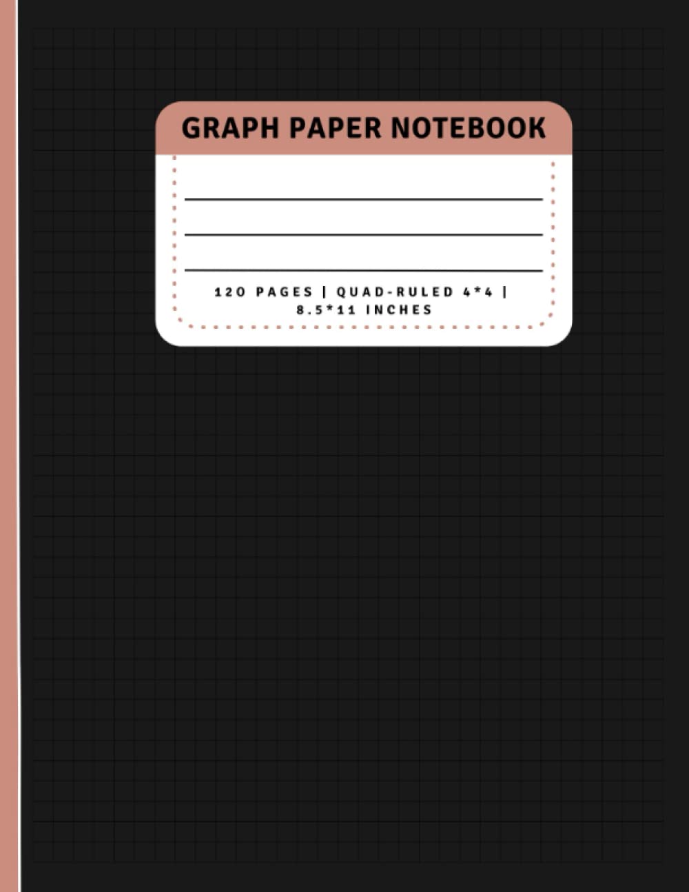 ler totalmente Graph Paper Notebook: Nice 8.5*11 Inches Graph Paper Notebook | 4*4 Quad Ruled Paper For School, College or Work | 120 Pages