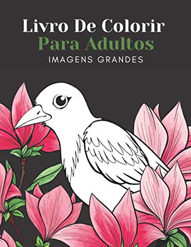 ler totalmente Livro De Colorir Para Adultos Imagens Grandes: Livro Colorir Antiestresse Com Imagens Grandes E Simples De Flores E Pássaros (Portuguese Edition)