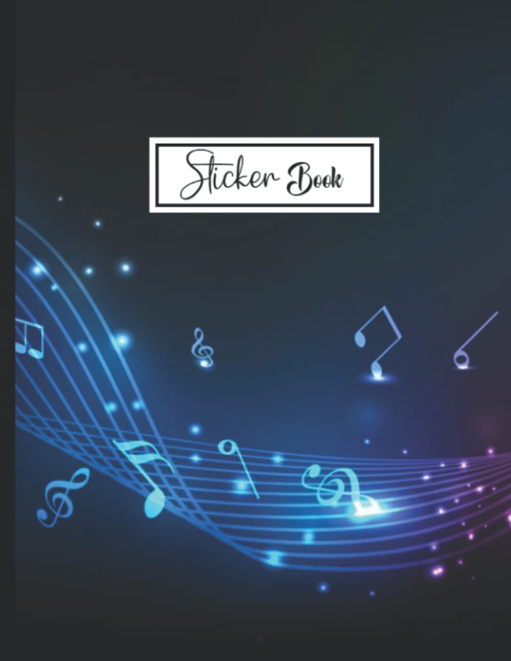 capítulo por capítulo baixar Sticker Book: Blank Sticker Collection Book for Girls with Music.