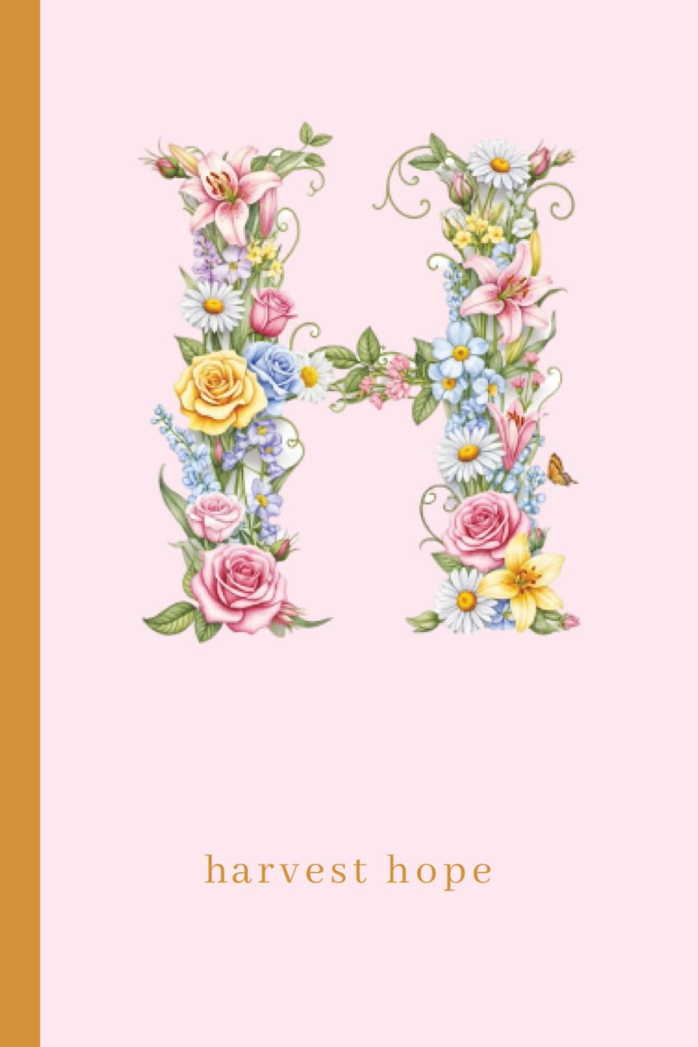 capítulo por capítulo baixar Floral Alphabet Notebook: H: 120 Lined Pages Floral Initial & Motivational Phrase