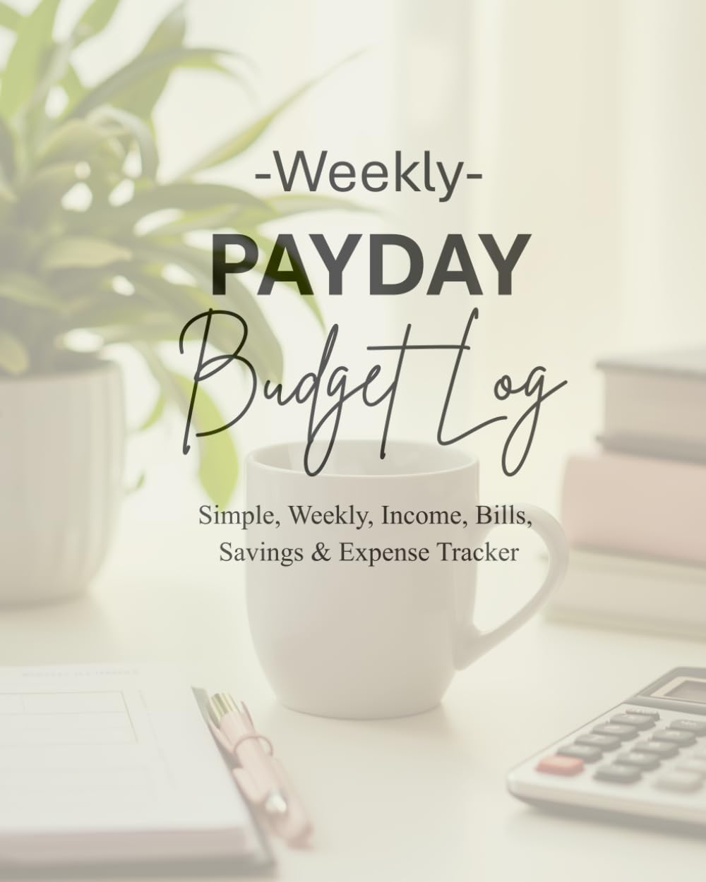 capítulo por capítulo baixar Weekly Payday Budget Log: Simple, Weekly, Income, Bills, Savings & Expense Tracker