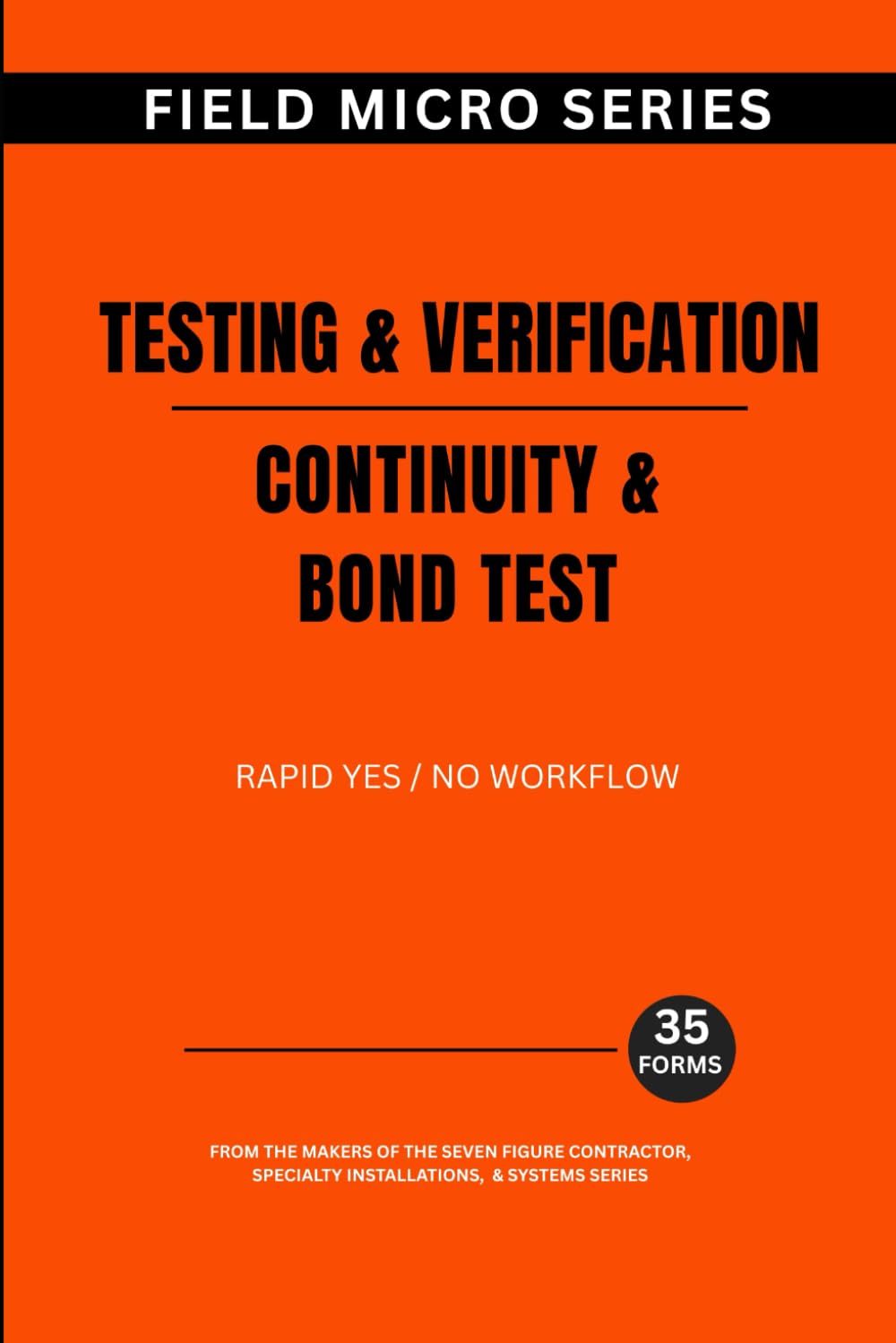 Testing & Verification: Continuity & Bond Test (Field Micro Series)